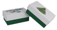 2 BUNTBOX Weihnachten L Geschenkboxen-Set weiß