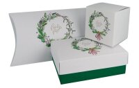 3 BUNTBOX Frohes Fest M Geschenkboxen-Set weiß
