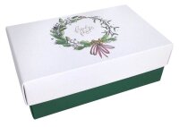 3 BUNTBOX Frohes Fest M Geschenkboxen-Set weiß