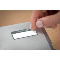 50 AVERY Zweckform Inventaretiketten 6917 schwarz 50,0 x 20,0 mm