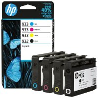 HP 932 + 933(6ZC71AE) schwarz, cyan, magenta, gelb...