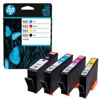 HP 934 + 935(6ZC72AE) schwarz, cyan, magenta, gelb...