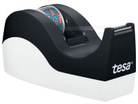 tesa Tischabroller Orca schwarz/weiß