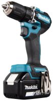 makita DDF487RFE3 Akku-Bohrschrauber-Set 18,0 V, mit 3 Akkus