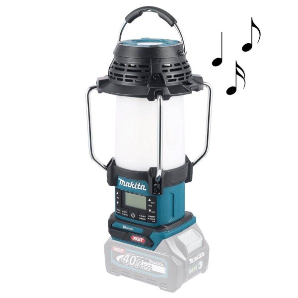 makita MR009GZ Baustellenradio schwarz