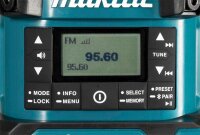 makita MR009GZ Baustellenradio schwarz