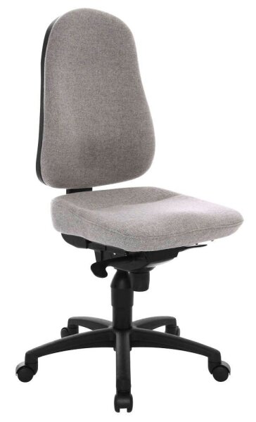 Topstar Bürostuhl Body Balance 50, BAL50B33 Stoff grau, Gestell schwarz