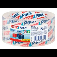 tesa Packband tesapack® Crystal Clear transparent...
