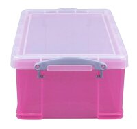 Really Useful Box Aufbewahrungsbox 9,0 l transparent,...