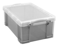 Really Useful Box Aufbewahrungsbox 9,0 l transparent,...