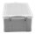 Really Useful Box Aufbewahrungsbox 9,0 l transparent, grau 39,5 x 25,5 x 15,5 cm, 1 St.