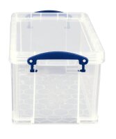 Really Useful Box Aufbewahrungsbox 8,0 l transparent 34,0 x 20,0 x 17,5 cm, 1 St.