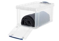 Really Useful Box Aufbewahrungsbox 8,0 l transparent 34,0 x 20,0 x 17,5 cm, 1 St.
