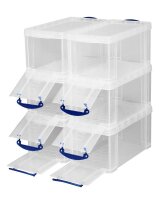 Really Useful Box Aufbewahrungsbox 8,0 l transparent 34,0 x 20,0 x 17,5 cm, 1 St.