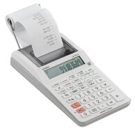 CASIO HR-8RCE Tischrechner druckend weiß