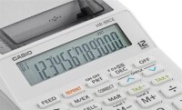 CASIO HR-8RCE Tischrechner druckend weiß