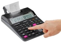 CASIO HR-150RCE Tischrechner druckend schwarz