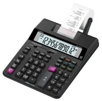 CASIO HR-200RCE Tischrechner druckend schwarz
