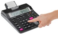 CASIO HR-200RCE Tischrechner druckend schwarz