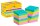 Post-it® Super Sticky Cosmic Haftnotizen extrastark farbsortiert, 12 Blöcke