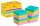 Post-it® Super Sticky Cosmic Haftnotizen extrastark farbsortiert, 12 Blöcke