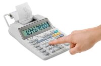 SHARP EL-1750V Tischrechner druckend lichtgrau