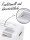 HSM shredstar S10 Aktenvernichter mit Streifenschnitt P-2, 6 mm, bis 10 Blatt, weiß