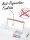 HSM shredstar X6pro Aktenvernichter mit Partikelschnitt P-5, 2 x 15 mm, bis 6 Blatt, weiß