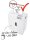 HSM shredstar X10 Aktenvernichter mit Partikelschnitt P-4, 4,5 x 30 mm, bis 10 Blatt, weiß