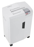 HSM shredstar X15 Aktenvernichter mit Partikelschnitt P-4, 4 x 37 mm, bis 15 Blatt, weiß