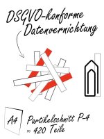 HSM shredstar X15 Aktenvernichter mit Partikelschnitt P-4, 4 x 37 mm, bis 15 Blatt, weiß