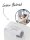 HSM shredstar X15 Aktenvernichter mit Partikelschnitt P-4, 4 x 37 mm, bis 15 Blatt, weiß