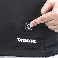 makita unisex beheizbares Shirt DCX201CL schwarz Größe L, 1 St.