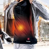 makita unisex beheizbares Shirt DCX201CL schwarz Größe L, 1 St.