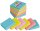 Post-it® Super Sticky Cosmic Haftnotizen extrastark farbsortiert, 6 Blöcke