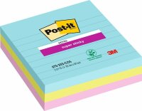 Post-it® Super Sticky Miami Haftnotizen extrastark...