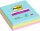 Post-it® Super Sticky Miami Haftnotizen extrastark farbsortiert, 3 Blöcke