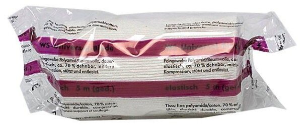 SÖHNGEN Mullbinde 1004116 weiß 8,0 cm x 5,0 m, 1 St.