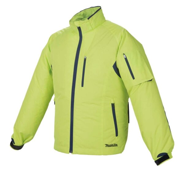 makita unisex Akku-Kühljacke DFJ212ZXL neongelb Größe XL
