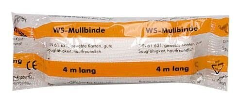 SÖHNGEN Mullbinde DIN 61631 1004003 weiß 8,0 cm x 4,0 m, 1 St.