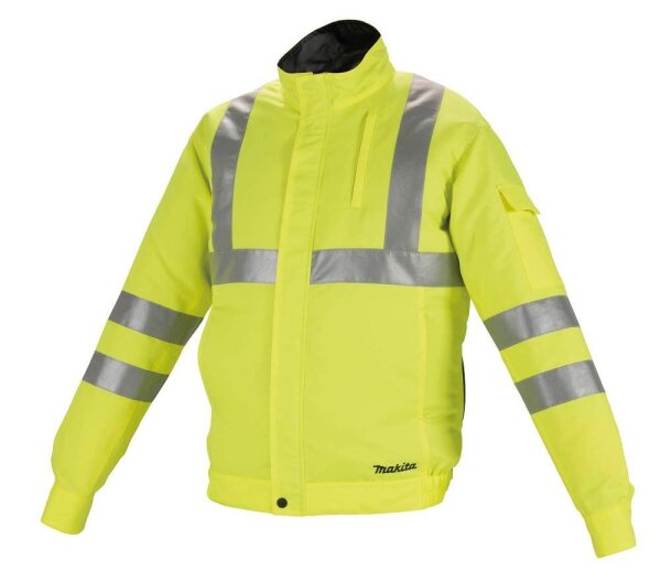 makita unisex Akku-Kühljacke DFJ214ZXL neongelb Größe XL