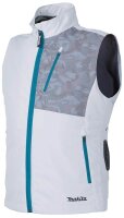 makita unisex Akku-Kühlweste DFV210ZXL hellgrau...