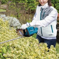 makita unisex Akku-Kühlweste DFV210ZL hellgrau Größe L