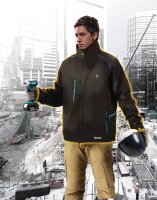 makita unisex beheizbare Jacke DCJ205ZM schwarz...