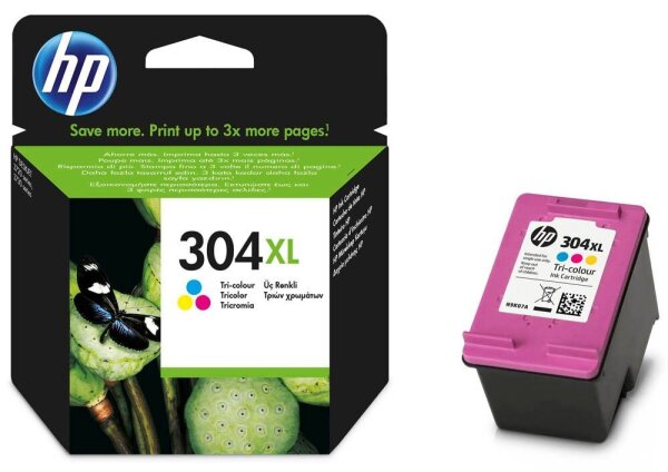 HP 304XL (N9K07AE) color Druckerpatrone