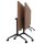 Quadrifoglio Mehrzwecktisch Pop-up nussbaum, dunkelgrau rechteckig, T-Fuß-Gestell grau, 160,0 x 80,0 x 74,0 cm