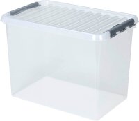sunware Q-line Aufbewahrungsbox 62,0 l transparent 60,0 x...