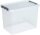 sunware Q-line Aufbewahrungsbox 62,0 l transparent 60,0 x 40,0 x 34,0 cm, 1 St.