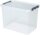 sunware Q-line Aufbewahrungsbox 62,0 l transparent 60,0 x 40,0 x 34,0 cm, 1 St.