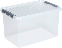 sunware Q-line Aufbewahrungsbox 72,0 l transparent 60,0 x...
